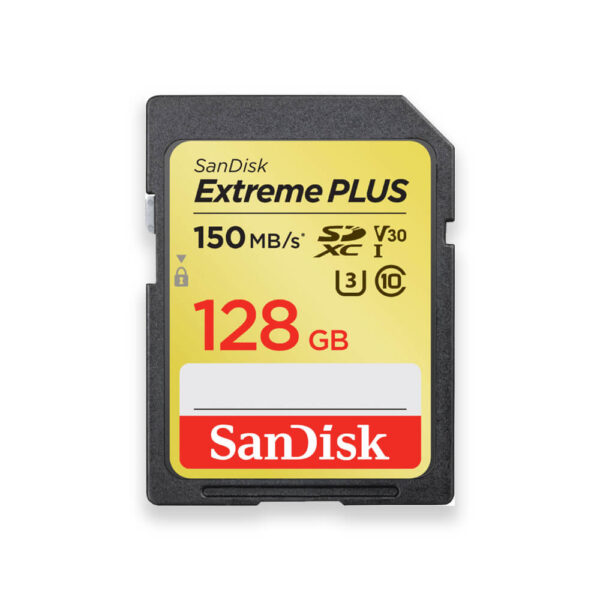 SanDisk Extreme Plus 128GB SDXC Muistikortti