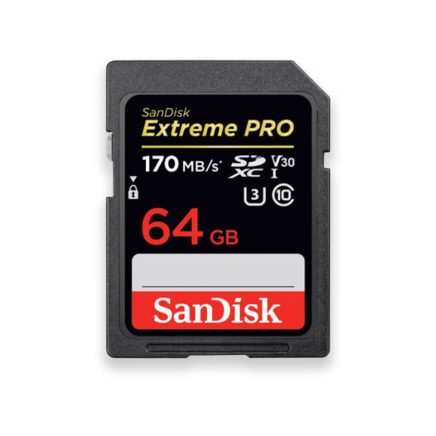 SanDisk Extreme Pro SDXC 64GB Memory card