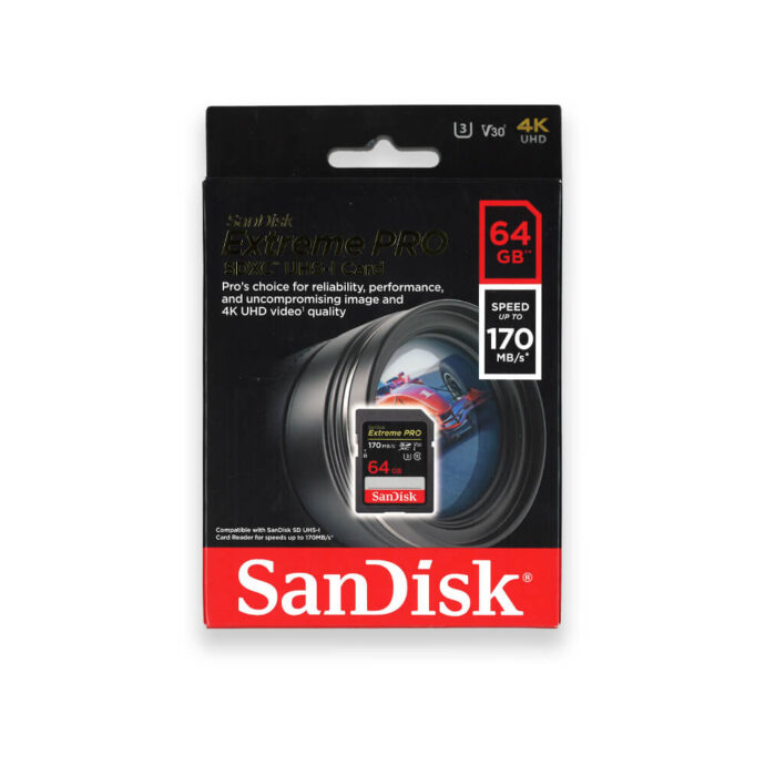 SanDisk Extreme Pro 64GB SDXC Muistikortti