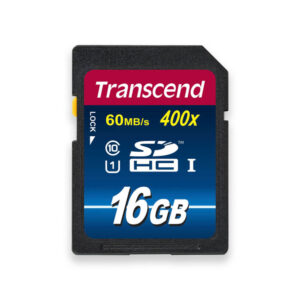 Transcend 16GB SDHC memory card