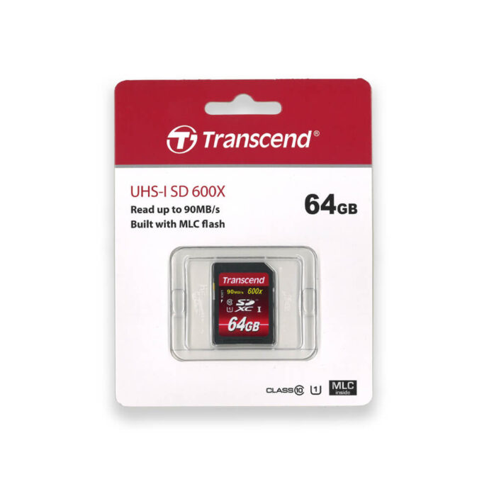 Transcend 64GB SDXC 600x Ultimate memory card