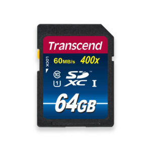 Transcend 64GB SDXC memory card